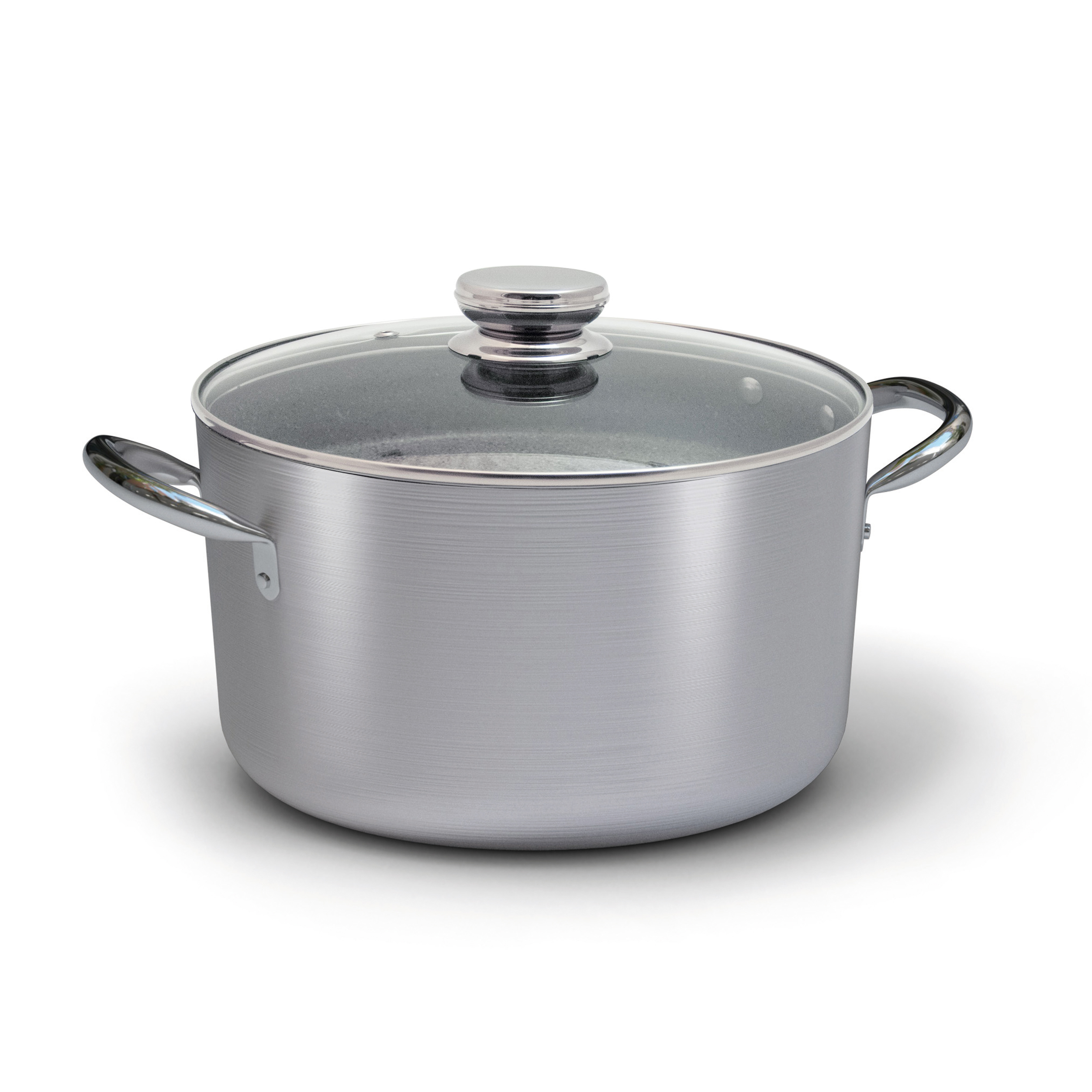 ΚΑΤΣΑΡΟΛΑ BALLARINI 69G33 | Κατσαρόλα επαγγελματική 28εκ.+ καπάκι PG64 | PROFESSIONALE GRANITIUM